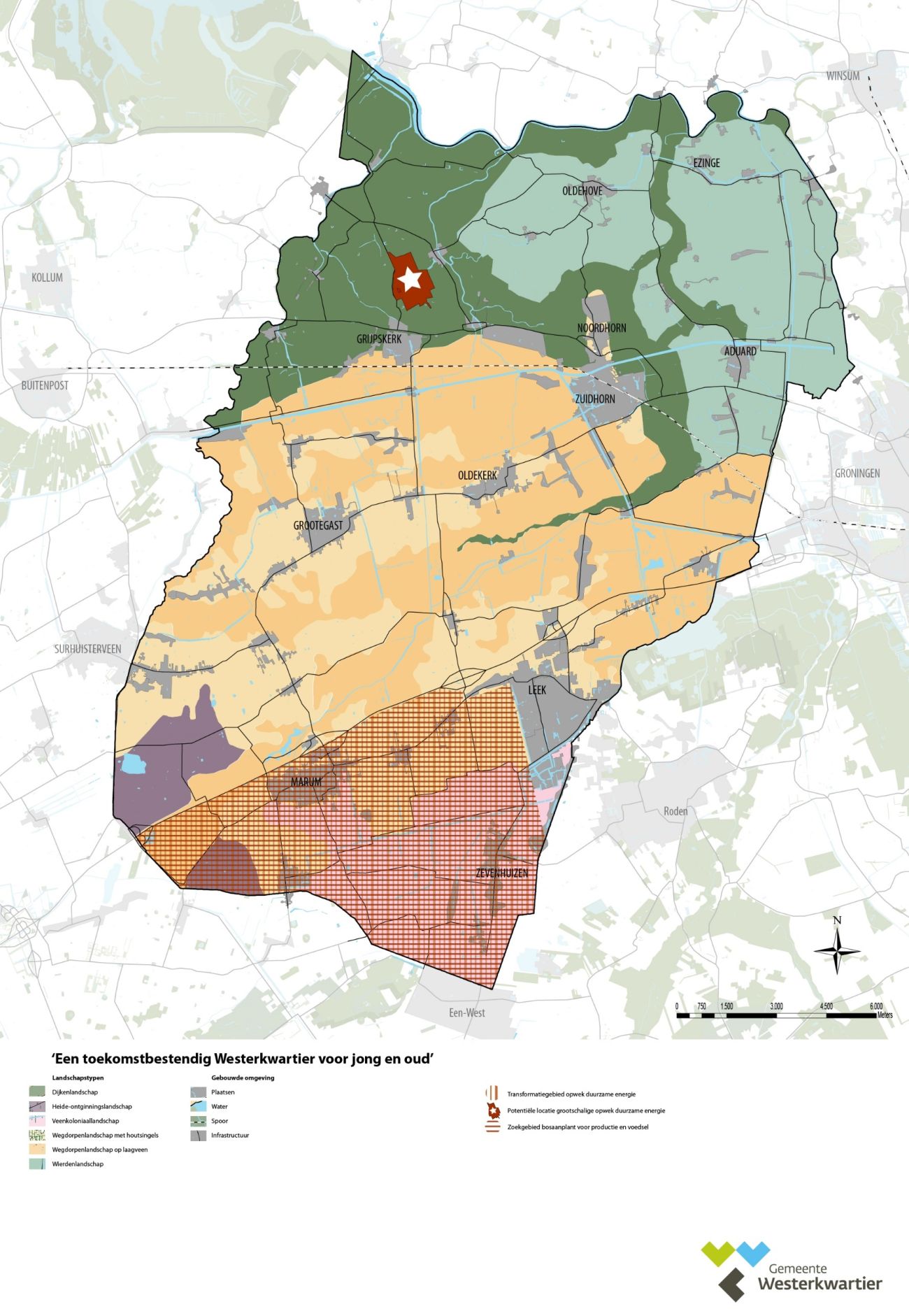 Visiekaart 'Een toekomstig Westerkwartier voor jong en oud'