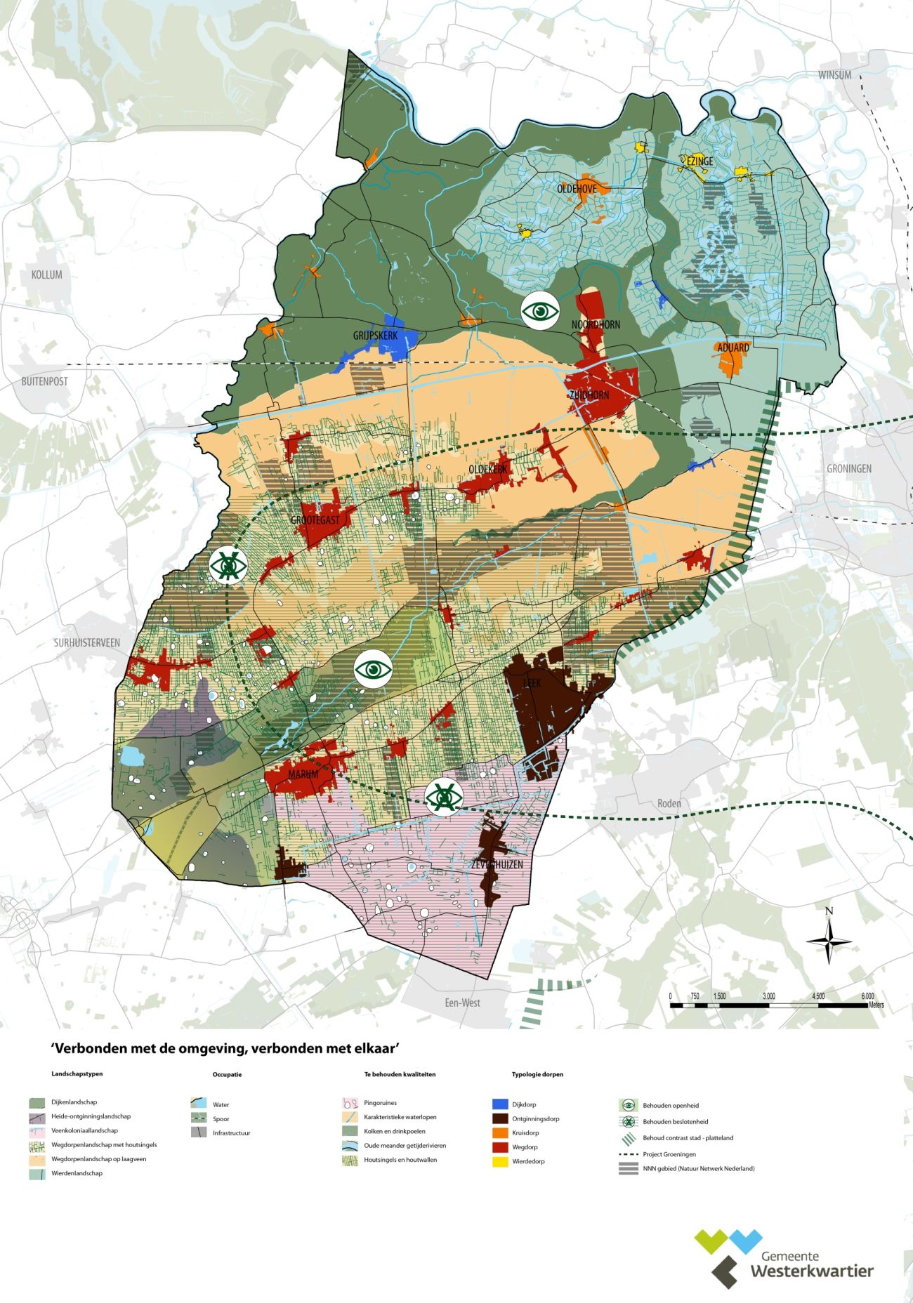 Visiekaart Verbonden met de omgeving, verbonden met elkaar